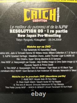 NJPW Resolution 2009 DVD RARE Kurt Angle vs Tanahashi Japanese Wrestling