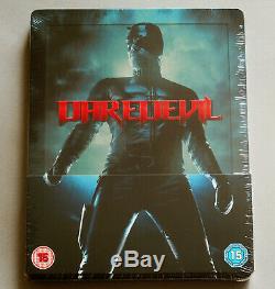 New Daredevil 2003 Movie Steelbook Blu-ray Uk Zavvi Marvel Exclusive (very Rare)