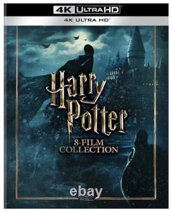 New Harry Potter 8-Film Dark Art Steelbook Collection 4K ULTRA HD Blu-ray