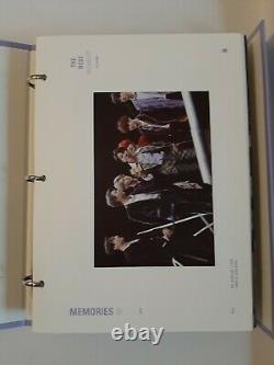 Official BTS memories of 2018 dvd with photocard