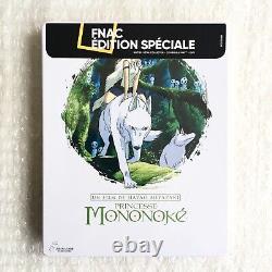 PRINCESS MONONOKE Metal Pack Collector ES FNAC Combo Blu-Ray DVD New Sealed