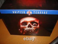 Pack Ultra Collector British Terrors 14 Mediabooks Blu Ray + DVD
