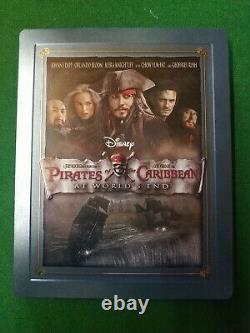Pirates des caraïbes steelbook (4 blu-ray Zavvi) +(2 blu-ray 4K du coffret 4K)
