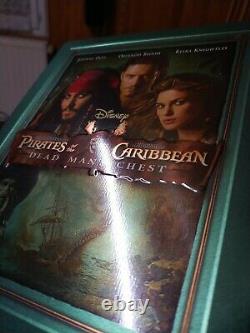 Pirates des caraïbes steelbook (4 blu-ray Zavvi) +(2 blu-ray 4K du coffret 4K)