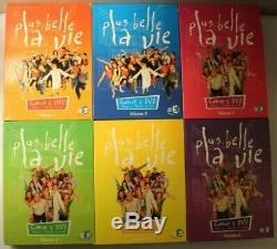 Plus belle la vie 20 volumes episodes 1 à 600 soit 100 dvd rare a saisir