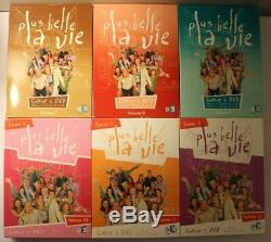 Plus belle la vie 20 volumes episodes 1 à 600 soit 100 dvd rare a saisir