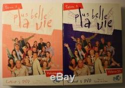 Plus belle la vie 20 volumes episodes 1 à 600 soit 100 dvd rare a saisir