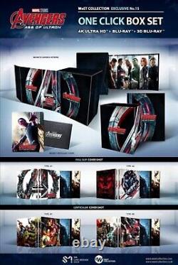 Pré-commande Steelbook Avengers Age Of Ultron Edition WeET One Click Neuf