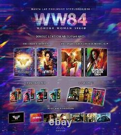 Pre-order Wonder Woman 1984 One Click Boxset 3X Fullslip Manta lab Neuf