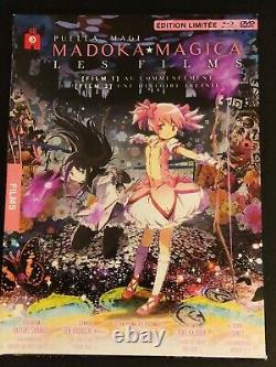 Puella Magi Madoka Magica Les Films Édition Collector Limitée Blu-ray/DVD