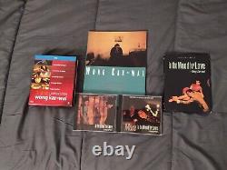 RARE Lot Wong Kar-Wai (Coffret Blu-Ray, DVD, Livre, CD)