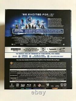 READY PLAYER ONE 4K Ultra HD ONE CLICK MANTA LAB STEELBOOK MINT & SEALED NEW