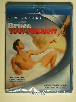Rare! Blu-ray Bruce Tout Puissant Jim Carrey Edition Française NEUF