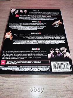 Rare! Coffret Intégrale Blu Ray Scream (les 4 Films) Édition Française