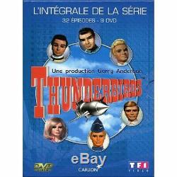 Rare DVD Coffret Intégrale THUNDERBIRDS 9 DVD TBE