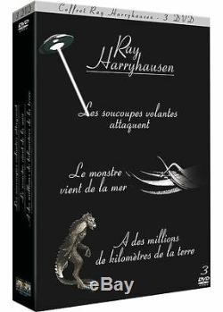 Ray Harryhausen -6 DVD -Les Soucoupes Volantes Attaquent/Le Monstre. /A des m