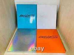 Rebuild of Evangelion Movie 1.11 2.22 3.33 3.0 + 1.0 Blu-ray Set of 4