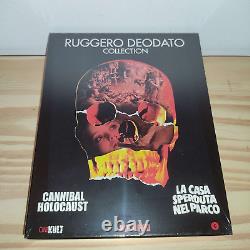Ruggero Deodato Collection Cannibal Holocaust Blu-Ray TRÈS RARE NEUF