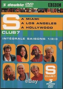 S CLUB 7. INTEGRALE SAISON 1,2 et 3. A MIAMI / A LOS ANGELS / A HOLLYWOOD