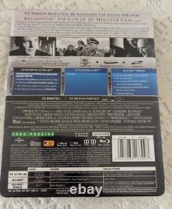 SCHINDLER'S LIST 25TH ANNIVERSAIRE STEELBOOK Blu-ray/4K UHD NEUF SOUS BLISTER
