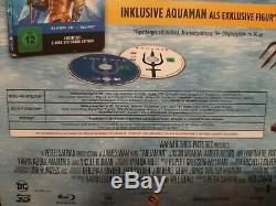 STEELBOOK Blu-ray 3D Aquaman Edition collector Figurine DC COMICS