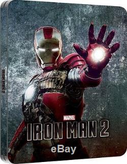 STEELBOOK Iron Man 2 Edition Zavvi Limitée 4000 Ex Lenticulaire