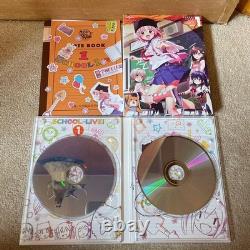 School-Live! Ensemble Blu-ray complet les 6 volumes avec ordinateur portable