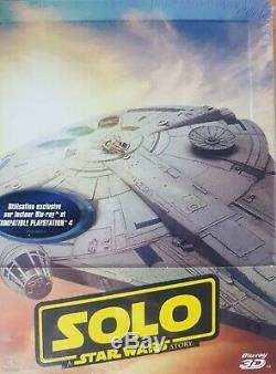 Solo Star Wars Steelbook 3d Et 2d Blu Ray Neuf Sous Cellophane