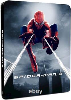 Spider-Man 2 SteelBook Lenticular Blu-ray Zavvi Edition limitée 2016 Region B