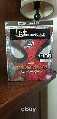 Spider-Man Far From Home Coffret Edition Spéciale Fnac Steelbook Blu-ray 4K UD