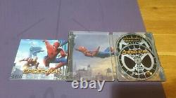 Spider-Man Homecoming Blufans OAB Steelbook Blu-ray 4K+2D Double Lenti