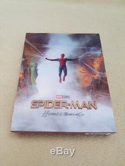 Spider-man Homecoming Blufans OAB Blu-ray 2D/4K (steelbook + magnet only)