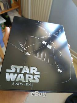 Star Wars Intégrale 9 Steelbook Bluray 4K Skywalker collection zavvi