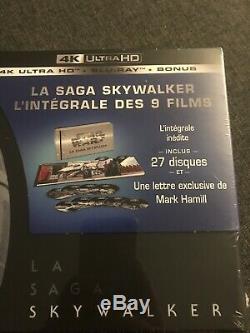 Star Wars La Saga Skywalker Coffret Exclusif Fnac Édition Limitée Blu-ray 4K