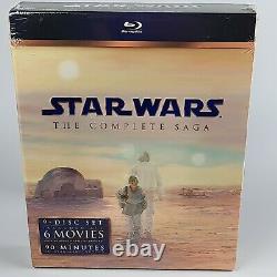 Star Wars The Complete Saga Blu-ray DigiBook Episodes I-VI USA Region Free New