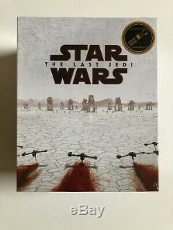 Star Wars The Last Jedi One Click Blufans Exclusive #47 Steelbook
