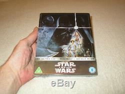 Star Wars Trilogy Episodes IV, V & VI Blu-ray 4K UHD & 2D Steelbook Zavvi