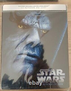 Star wars Blu ray steelbook. Épisode 1 a 6. Édition française