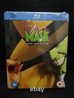 Steelbook Blu Ray The Mask Zavvi Limited To 2500 Ex. Neuf New And Sealed