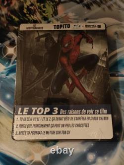 Steelbook Blu-ray Spider-Man 3 Topito Très Rare Neuf