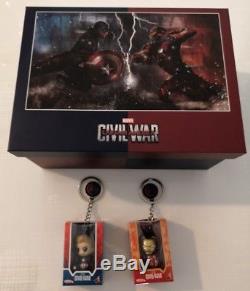 Steelbook Civil War Blufans DL Iron Man + Captain America + FS + BOX + Keychains