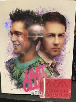 Steelbook Fight Club Mantalab Exclusive Full Slip New Sealed