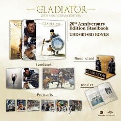 Steelbook GLADIATOR 4K UHD fullslip NEUF