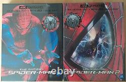 Steelbook Weet Fullslip The Amazing Spiderman 1 Et 2 Neuf (Lire Descriptif)