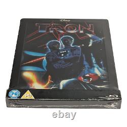 TRON The Original Classic SteelBook Blu-ray Zavvi 2013 édition limitée Region F