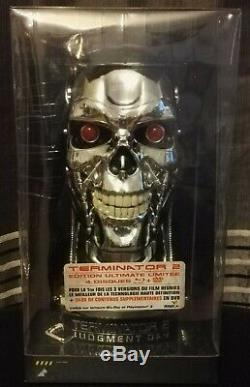 Terminator 2 Coffret collector Édition Ultimate Tête de T-800 Blu-ray neuf