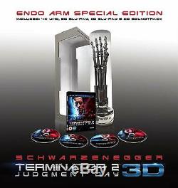 Terminator 2 Endoarm Special Edition 3 Blu-ray + CD Limited Edition 1200 copies