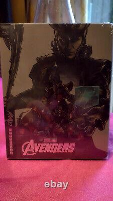The Avengers 4K UHD + Blu-ray SteelbookT Mondo FNAC Exclusif NEUF sous blister
