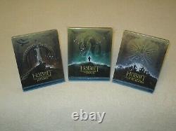 The Hobbit Trilogy Blu-ray 4K UHD Steelbook HDZETA (Steelbooks only)
