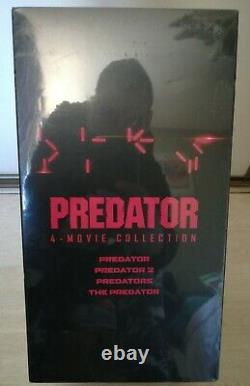 The Predator Coffret 4 Films Edition limitée 8 disques Figurine Collector 4K UHD
